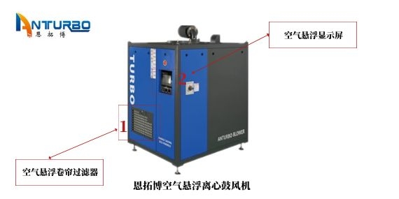 空氣懸浮離心鼓風機卷簾過濾器壓差多少要更換？